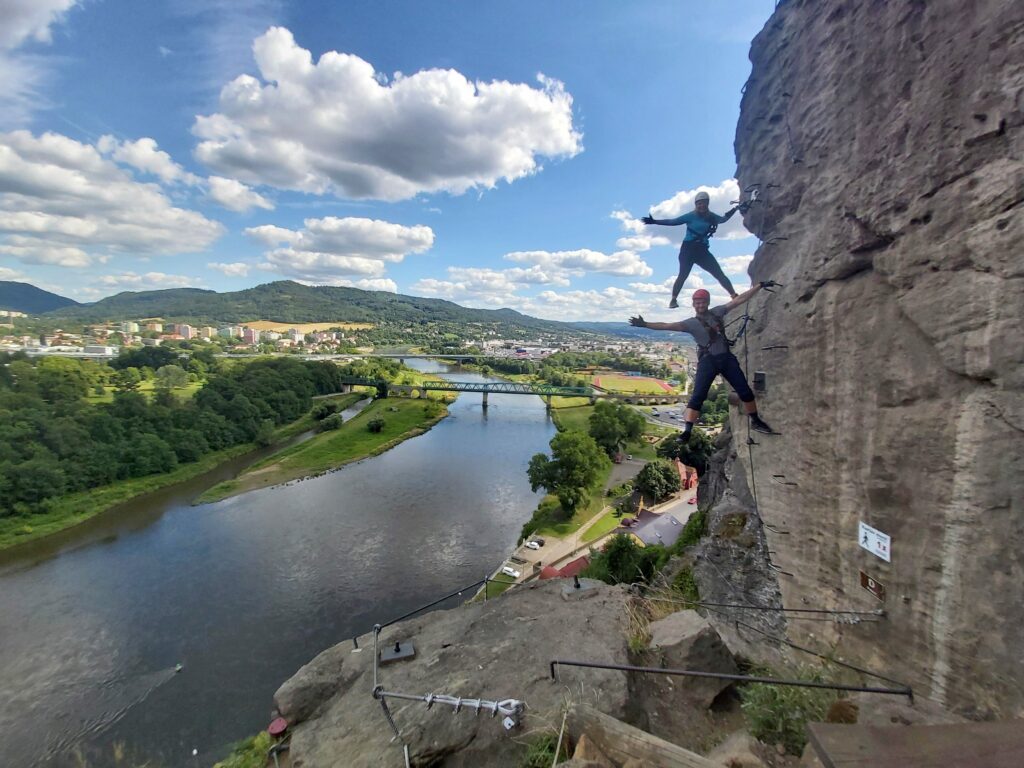 Ferrata v Děčín
